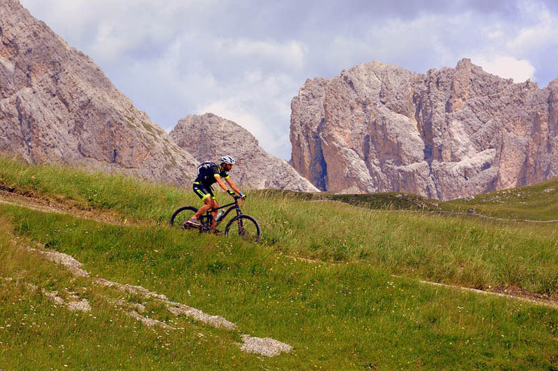 Randonnée en VTT à la Montagne