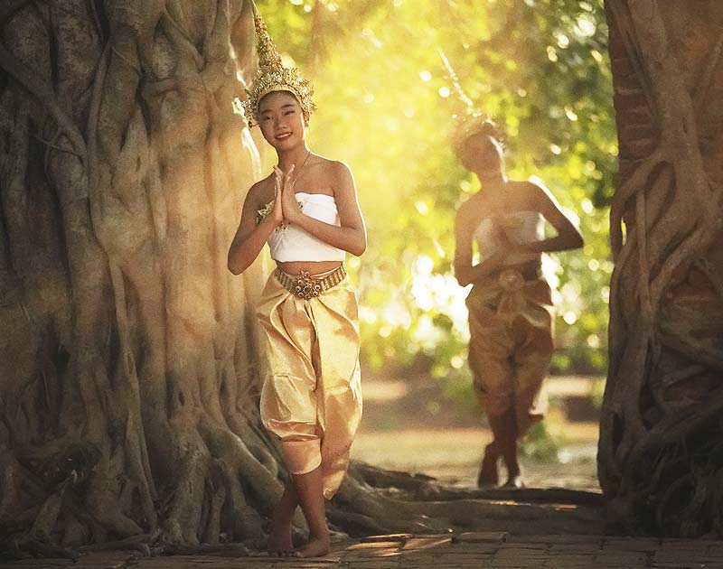 Danse traditionnelle balinaise.