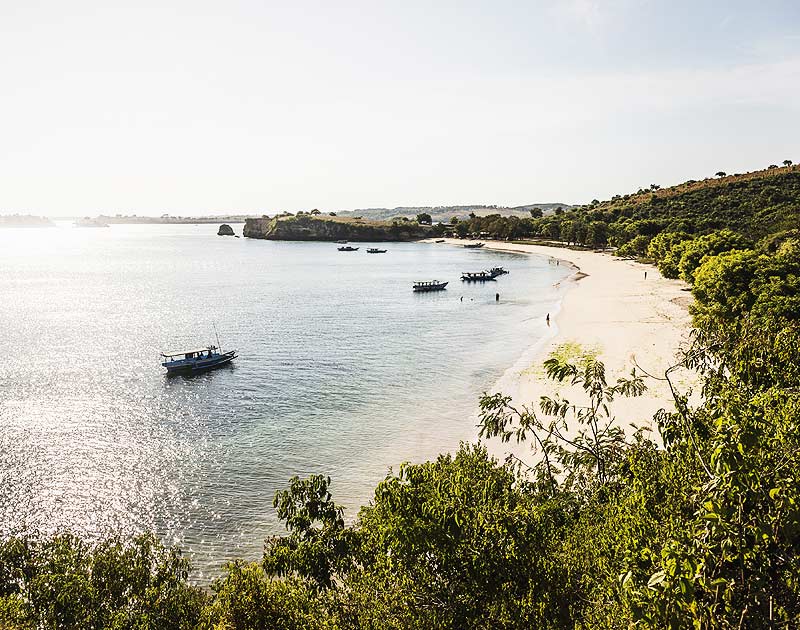 Littoral de Lombok, plage et nature préservée