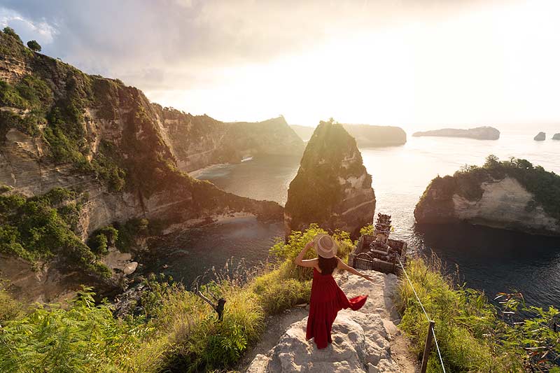 Levé de soleil à Nusa Penida