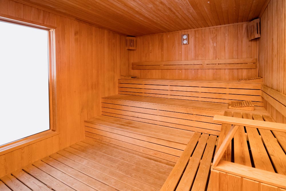 Sauna en altitude