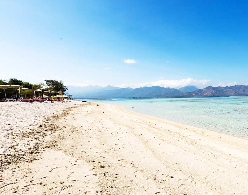 Plage des iles Gili