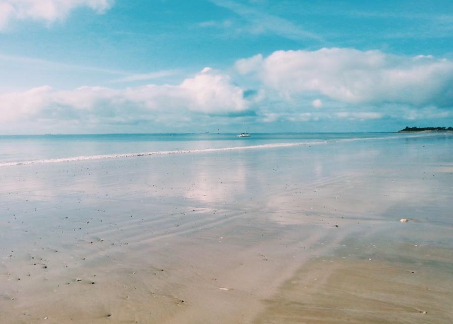 Plage sud de Rivedoux