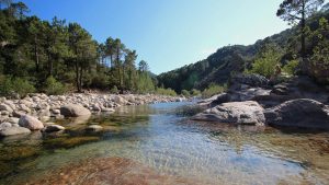 Piscine naturelle de Solenzara en Corse