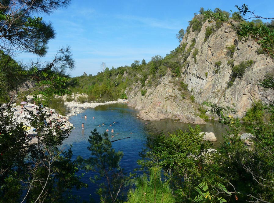 Piscine naturelle de Solenzara - Baignade