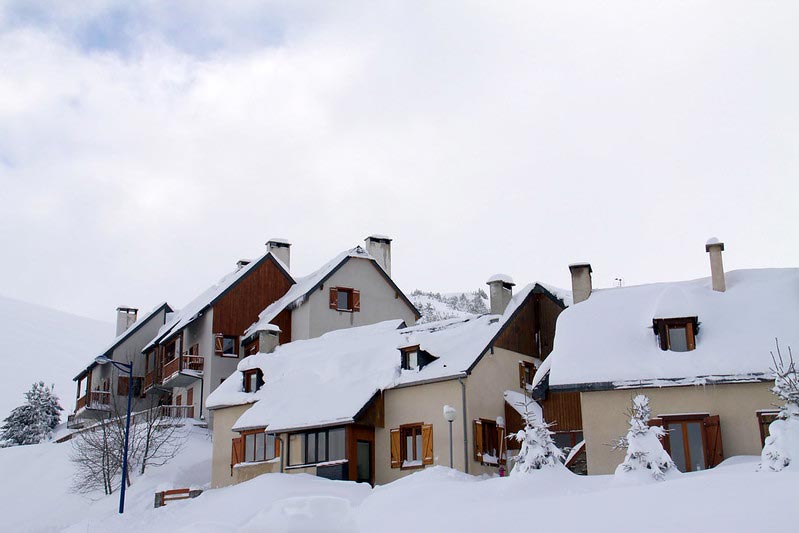 chalet neige