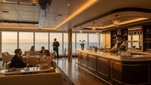 Le bar lounge exclusif du Yacht Club chez MSC croisières : est-ce justifié